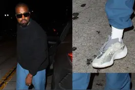 厉害：侃爷上脚Yeezy 700新配色，杨幂上脚洞洞鞋比Yeezy好看！图片