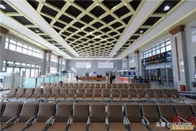 「高铁来了」甜水堡站：银西高铁由北向南进入庆阳市的第一站，已经准备好了图片