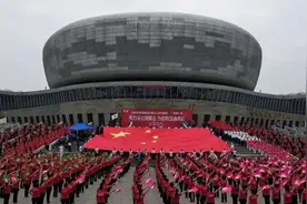“助力河北园博会 为邯郸加油喝彩 邯郸市旗袍模特广场舞大赛”圆满成功图片