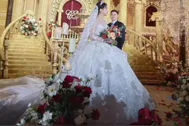 看图五新郎的一口大白牙 就知道新娘到底有多美了图片