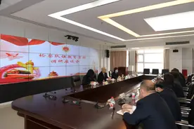 天津市人民检察院第一分院党组成员、副检察长刘在青一行莅临我院开展调研座谈活动图片