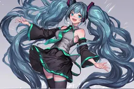 来自二次元的元气满满的美少女图片
