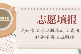 文科考生可以报考的主要专业之社会学类专业解读图片
