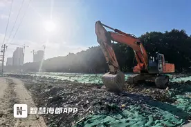 全省首创！工地搭起流水线，建筑垃圾现场回收再利用图片