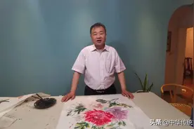 “牡丹王”卢道印画牡丹五部曲图片