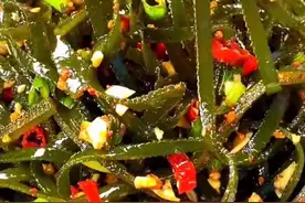 难怪饭店的凉拌海带丝那么好吃，原来是有窍门的，做法简单易学图片