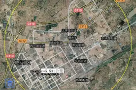巴彦淖尔市各地至市区直线距离，杭锦后旗最近，乌拉特中旗最远图片