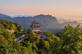 人少景美空气好，去洛阳白云山，健健康康过大年图片