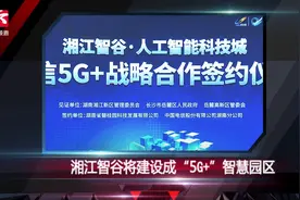 最新！人工智能科技城：湘江智谷将建设成“5G”智慧园区视频封面