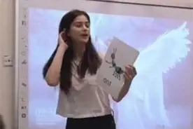 “美女幼师”太漂亮，颜值身材不输明星，爸爸：以后孩子我来接送图片