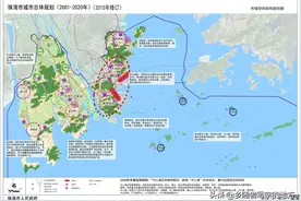 广东——珠海市城市总体规划图图片