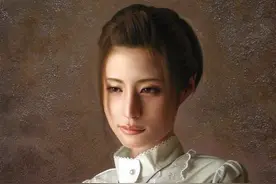 日本画家岡靖知油画作品欣赏图片