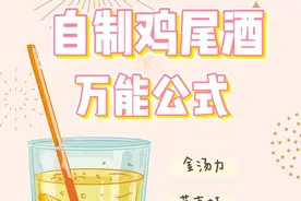 自制鸡尾酒万能公式   5分钟学会调酒图片