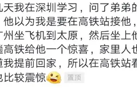 惊喜！弟弟退伍姐姐偷买同车次票“偶遇”图片