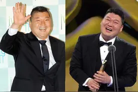 姜虎东12岁儿子长相曝光，又高又胖遗传父亲基因，体格与年龄不符图片