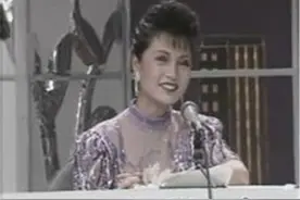 昔日"广东一枝花"侯玉婷，曾三拒央视，和霍震霆传绯闻无奈隐退图片