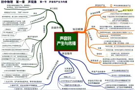 初中物理全复习思维导图，初二、初三都可以用图片