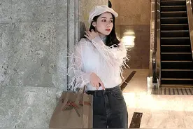 简佰格英伦复古风子母托特包图片