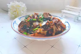 春节必备家常菜，红烧青鱼，美味停不下来图片