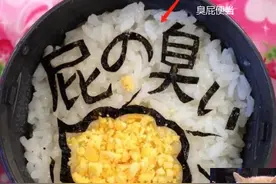 日本妈妈“解压魔鬼便当”走红，看后食欲消失，网友：为难孩子了图片