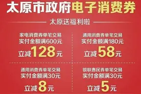 杠杆效应明显 消费券激活太原市民消费“一池春水”图片