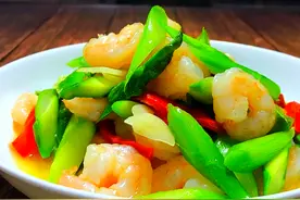 芦笋就要这样吃，清淡鲜香，营养全保留，我家孩子每周要吃几次图片