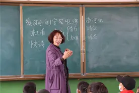 庄浪县南湖小学的课堂教学导入抛砖引玉精彩缤纷图片