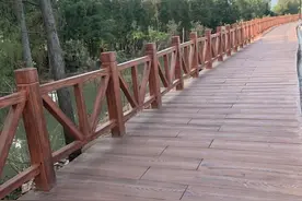 江西仿木护栏 水泥栏杆 仿古栏杆 河道仿木栏杆带给我不一样的启发图片