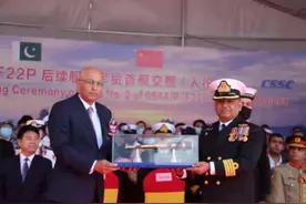 印度敢封锁马六甲海峡？巴基斯坦海军大爆发，主力清一色中国造图片