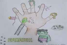 抗击疫情，从手卫生开始：2020年手卫生绘画大赛获奖作品展示图片