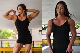 韩国肌肉"女金刚"，身材已不复从前精致，为什么肌肉难以保持图片