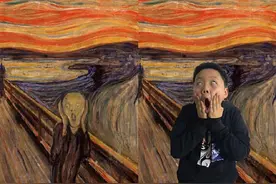 放假在家，孩子们可都没闲着，看看小可爱们模仿的“世界名画”吧图片