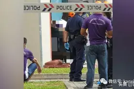 脑袋绞进垃圾捣碎机，新加坡清洁工惨死组屋楼下图片