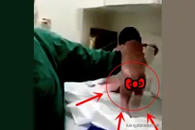 “最猛新生儿”火了，脐带还没剪就站起来想跑，一屋人都吓懵了图片