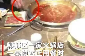 吃火锅时“天降老鼠”厨师淡定拎走踩死 店方：正联系灭鼠公司灭杀图片
