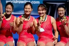 女子举重、划艇运动员的身材，都像男儿身图片