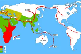 7万年前，黄白黑种人就地理隔离了，仍可自由交配，生殖隔离呢？图片