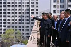 七里河区委主要领导带队调研全区棚改项目建设进展情况图片