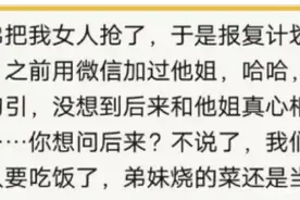 兄弟抢了我的女友，于是我加了他姐微信，结果让人笑喷了，哈哈哈图片