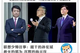 联想少帅往事：能干的孙宏斌 救火的郭为 沉默的杨元庆图片