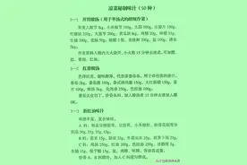 民间50款凉菜秘制调味汁配方，老师傅珍藏多年的宝贝图片