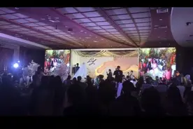 大衣哥女儿结婚现场疑曝光！男方背景强大长相成熟，聘礼都一车？图片