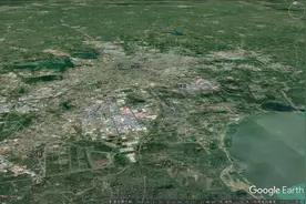 安徽合肥市地形图图片
