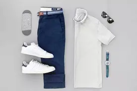 潮男穿搭 •夏季，男生T恤这样穿搭起来就是帅气图片