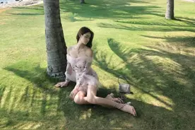 阳光沙滩椰树海风是夏天的味道图片