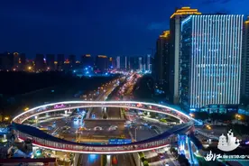 西安这座环形天桥颜值爆表，你发现了吗？图片
