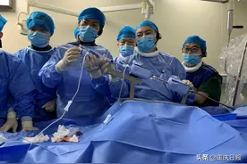 重庆首例！大坪医院完成微创介入二尖瓣修复术图片