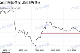 全球外汇储备美元占比59%跌至25年新低！人民币占比从2.1%增至2.3%，连升四个季度图片