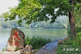 南京钟山风景--紫霞湖图片