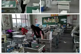 河北省邯郸市第二中学:复课复学 我们在行动图片